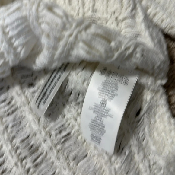 Michael Kors White Scoop Neck Sweater Small NWT - Picture 4 of 6